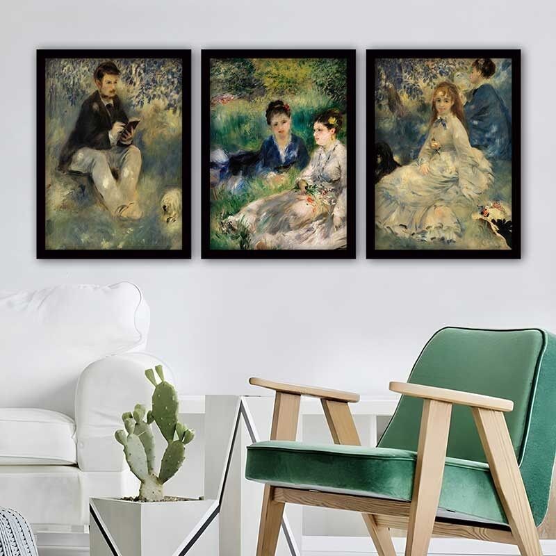 Wallity Set uramljenih slika 3SC_UN894914, 3 dijela