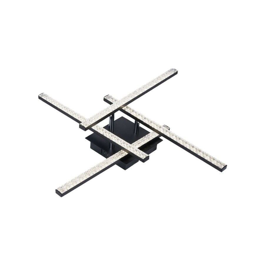 E-light Luster LED E-light Santos EL-165A-04 crni