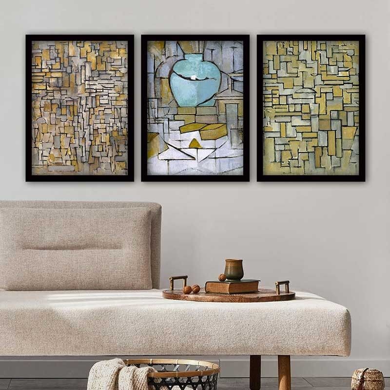 Wallity Set uramljenih slika 3SC_UN3894486, 3 dijela