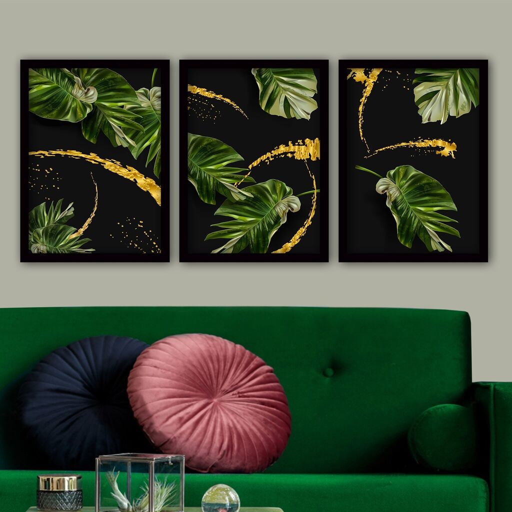 Wallity Set uramljenih slika 3SC94, 3 dijela