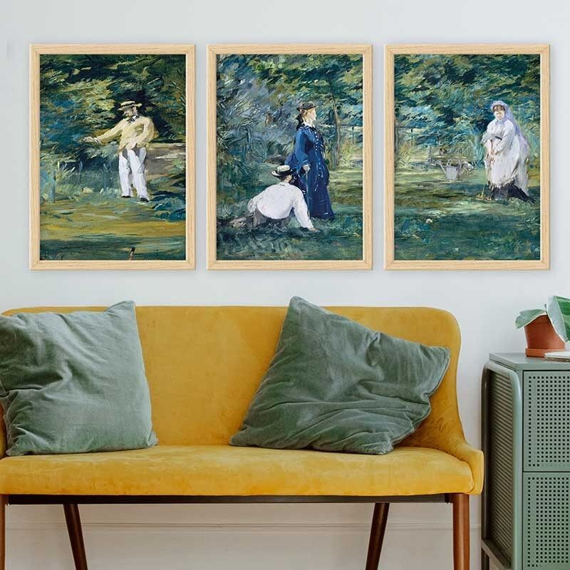 Wallity Set uramljenih slika 3NTC_UN14535778, 3 dijela