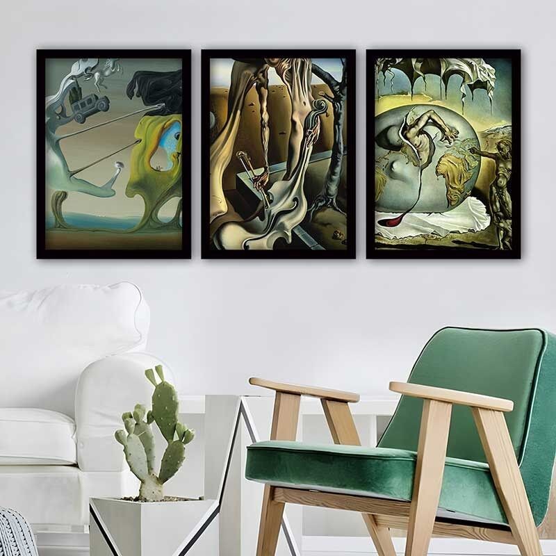 Wallity Set uramljenih slika 3SC_UN261045, 3 dijela