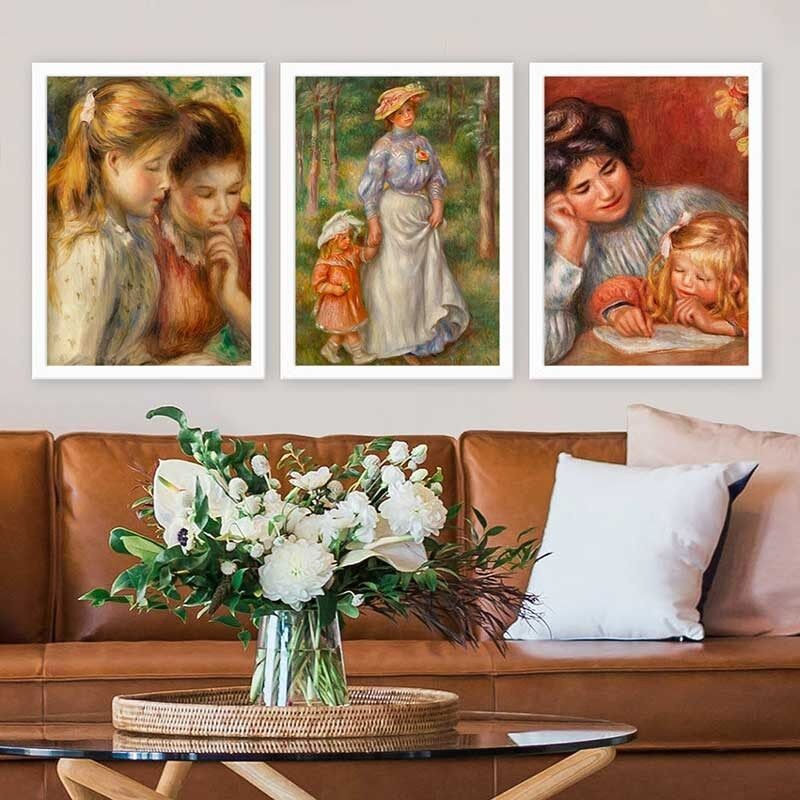 Wallity Set uramljenih slika 3BC_UN3887600, 3 dijela