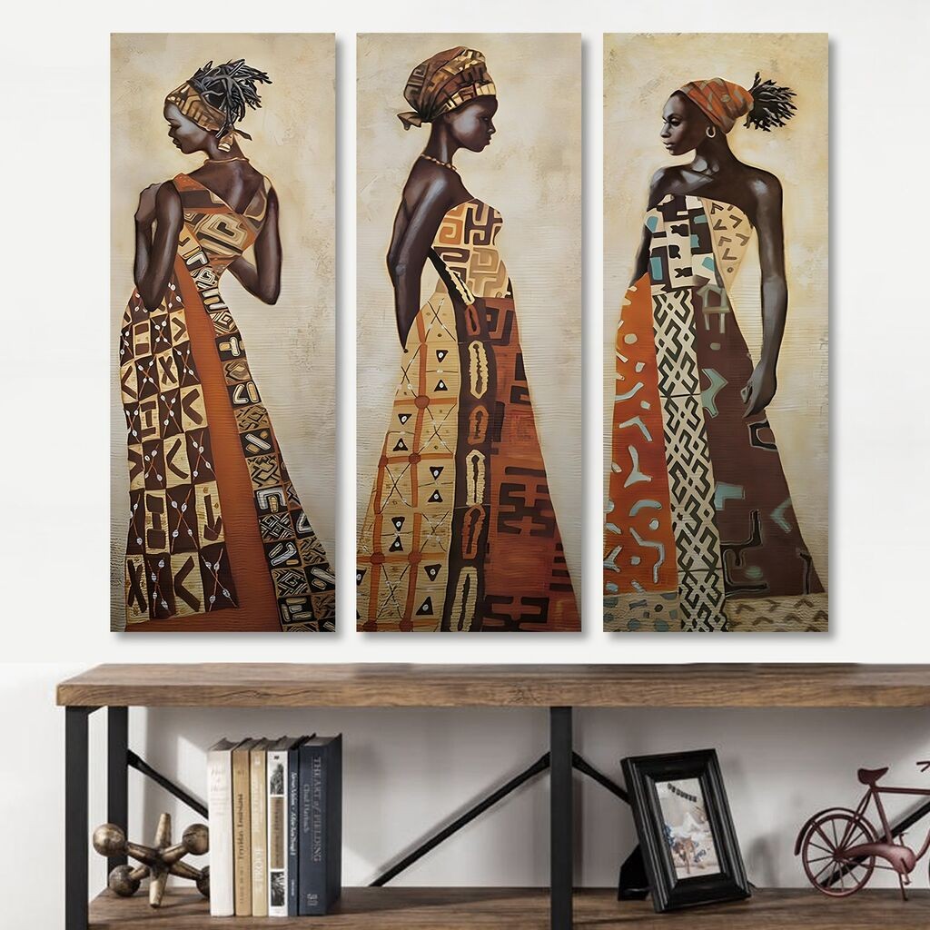 Set slika Wallity 3KNV4584_3090, 3 dijela