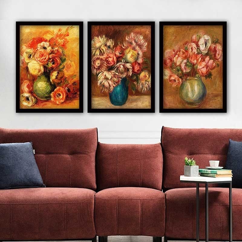 Wallity Set uramljenih slika 3SC_UN3965912, 3 dijela