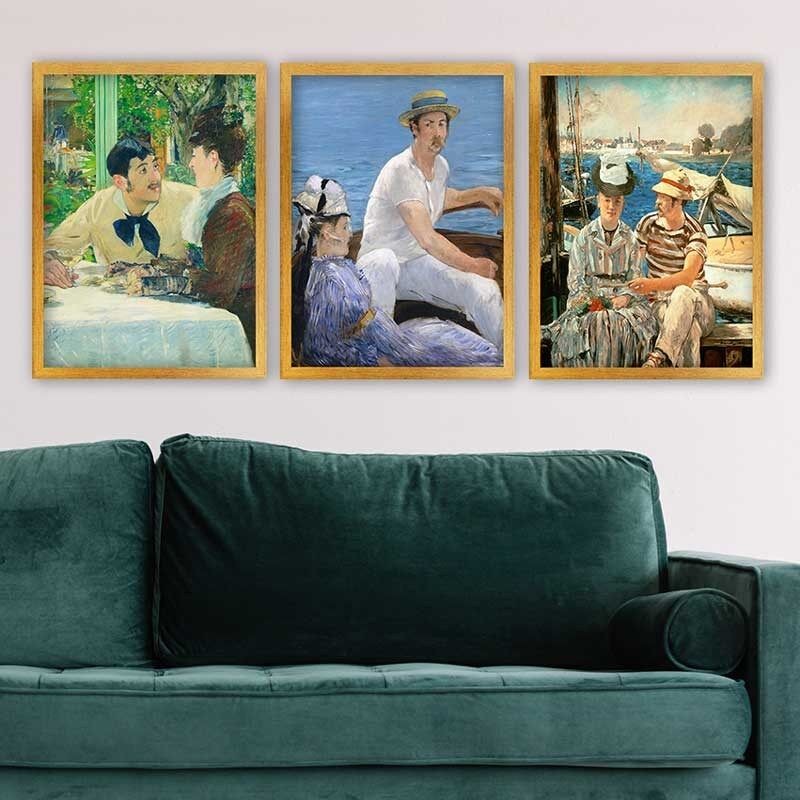 Wallity Set uramljenih slika 3AC_UN1453577, 3 dijela