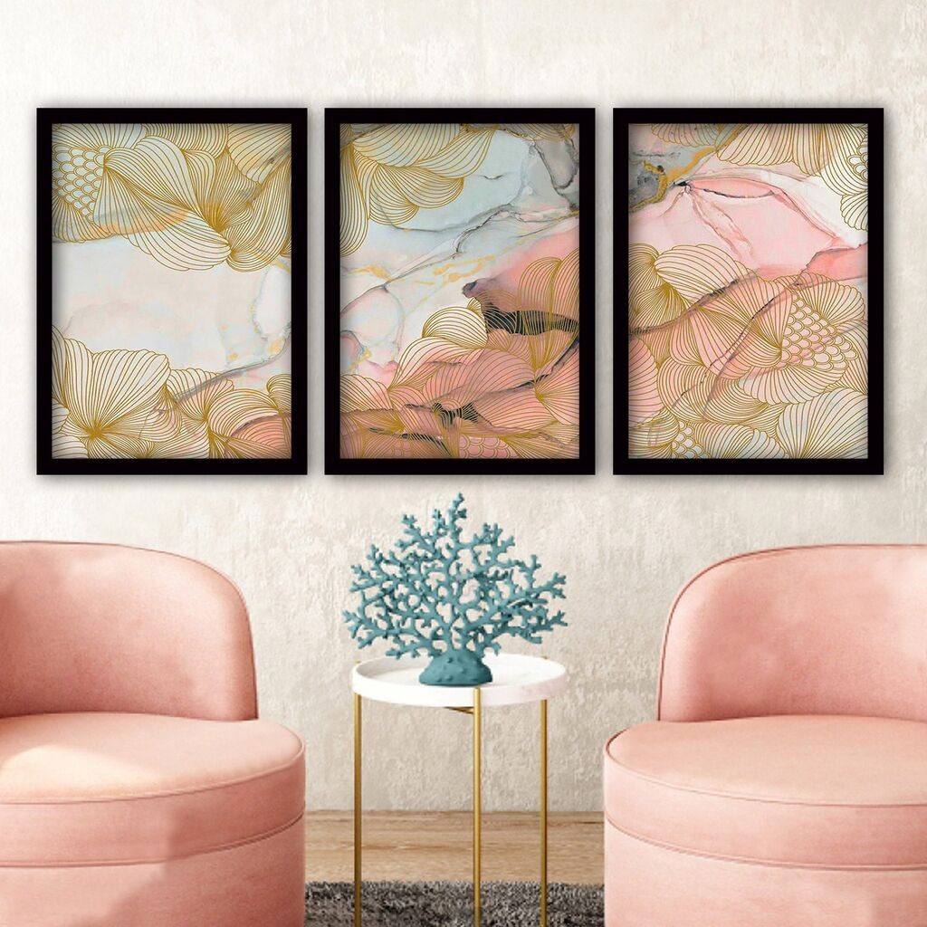 Wallity Set uramljenih slika 3SC10, 3 dijela