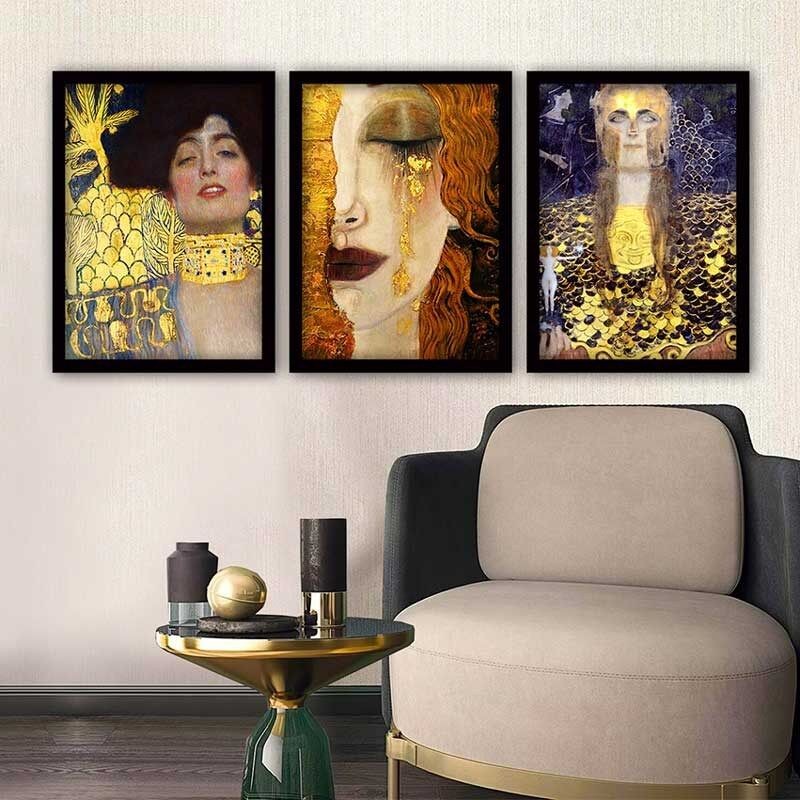 Wallity Set uramljenih slika 3SC_UN3847969, 3 dijela