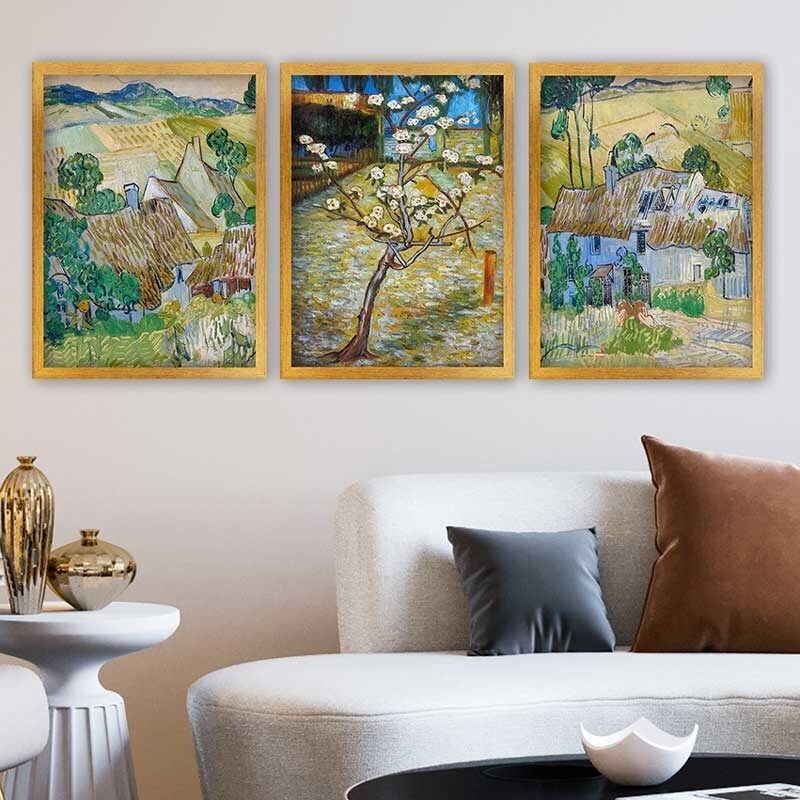 Wallity Set uramljenih slika 3AC_UN256347, 3 dijela