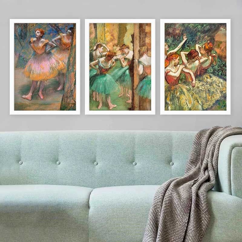 Wallity Set uramljenih slika 3BC_UN2684790, 3 dijela