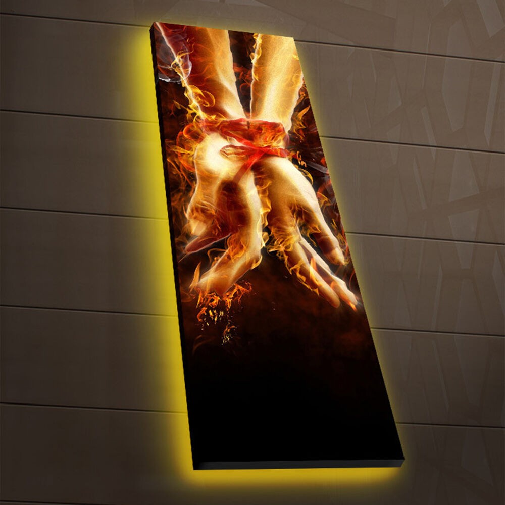 Zidna slika sa LED osvetljenjem 3090DACT-53, 30x90 cm