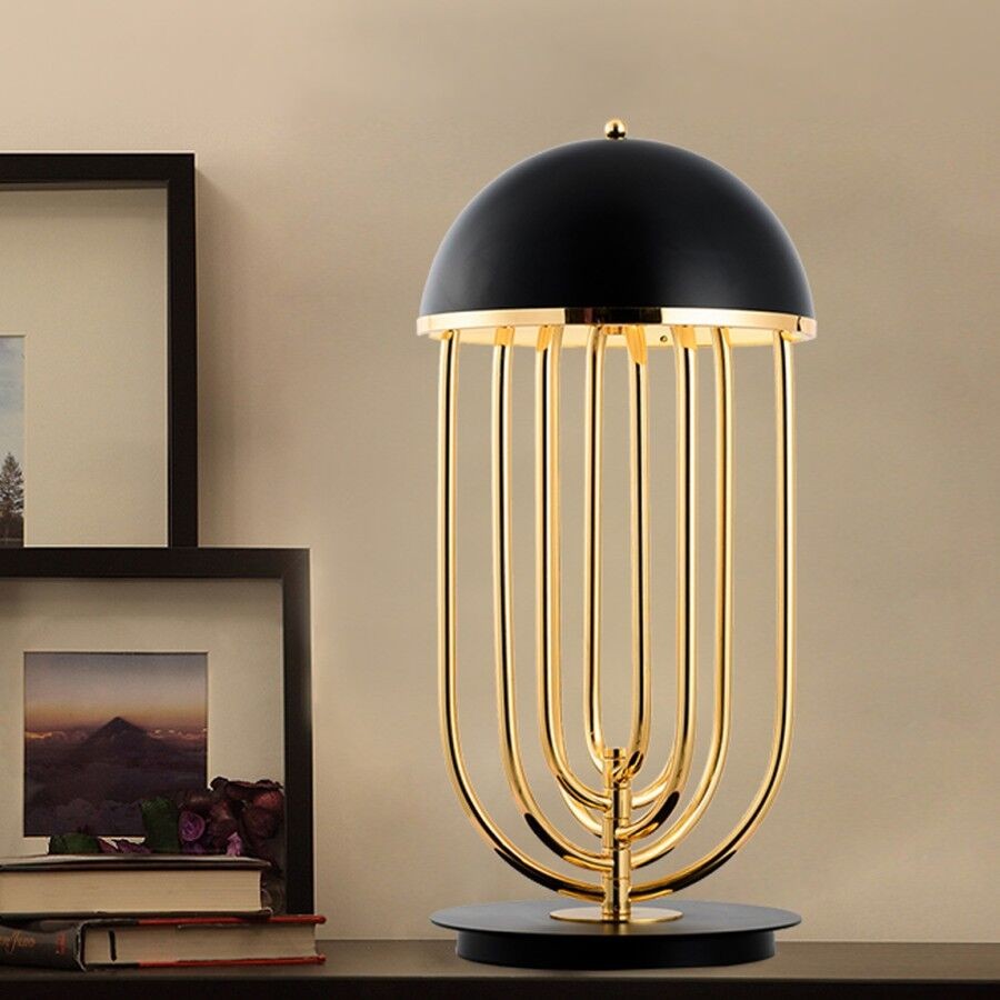 MSL Stolna lampa Claire MSL-0902004-T-L crna