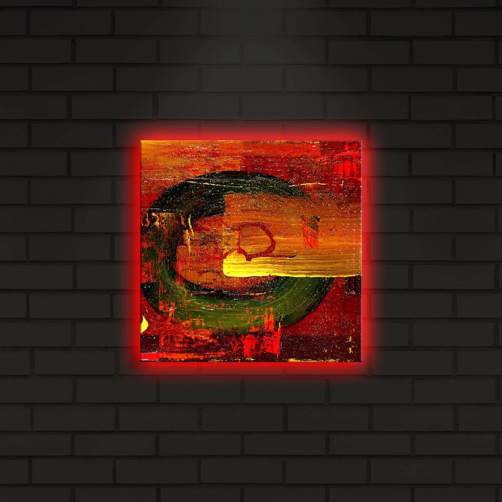 Zidna slika sa LED osvetljenjem 2828DACT-20, 28x28 cm