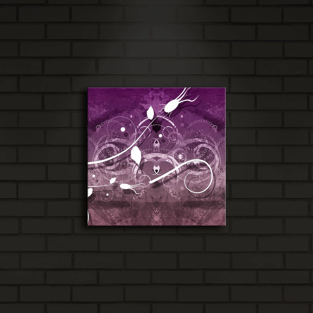 Zidna slika sa LED osvetljenjem 2828IACT-11, 28x28 cm