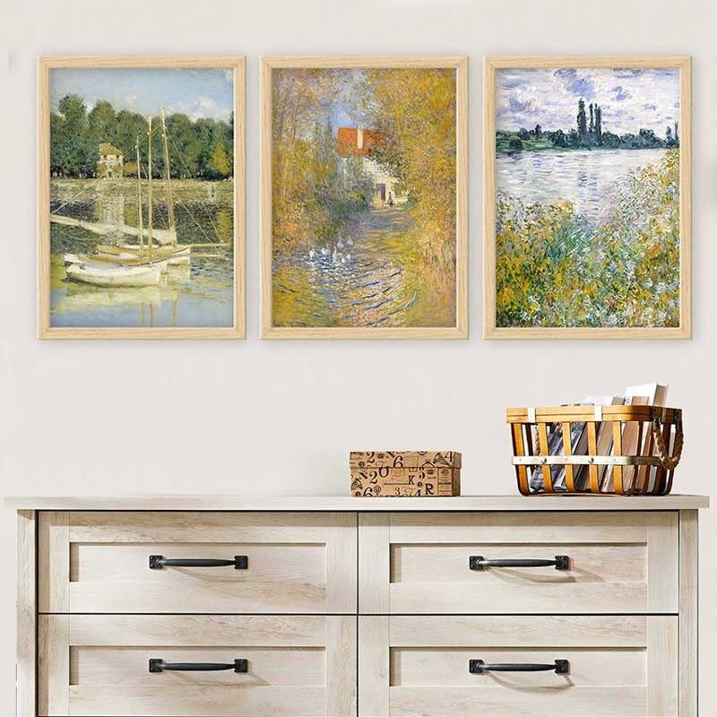 Wallity Set uramljenih slika 3NTC_UN2680258, 3 dijela