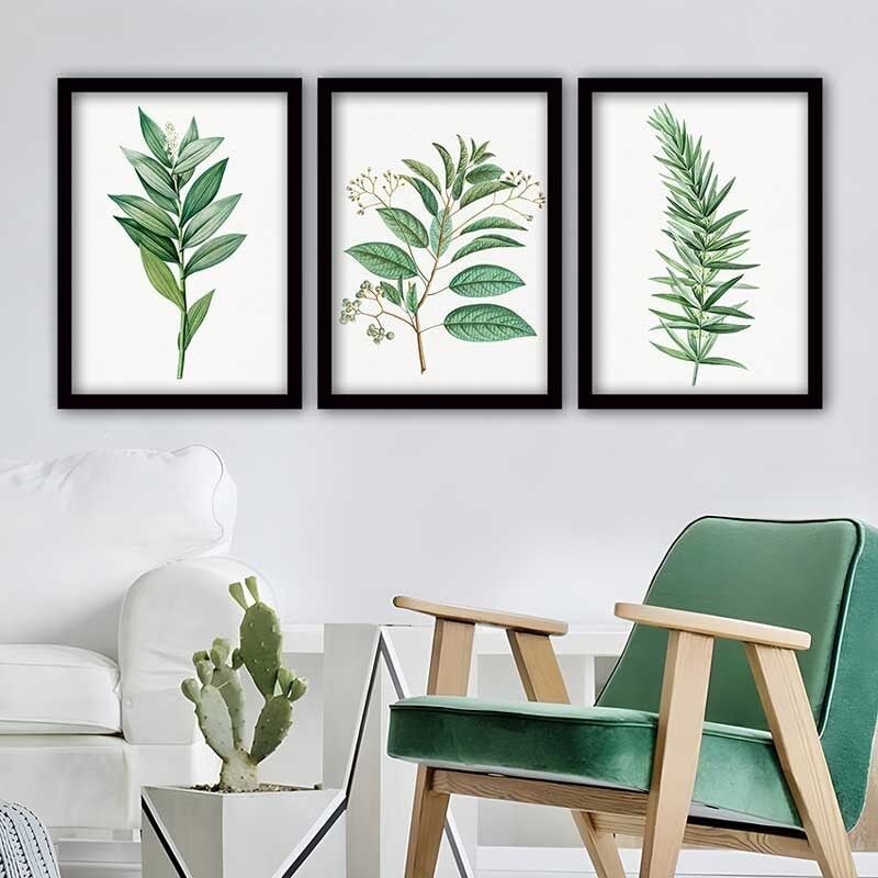 Wallity Set uramljenih slika 3SC_501923, 3 dijela