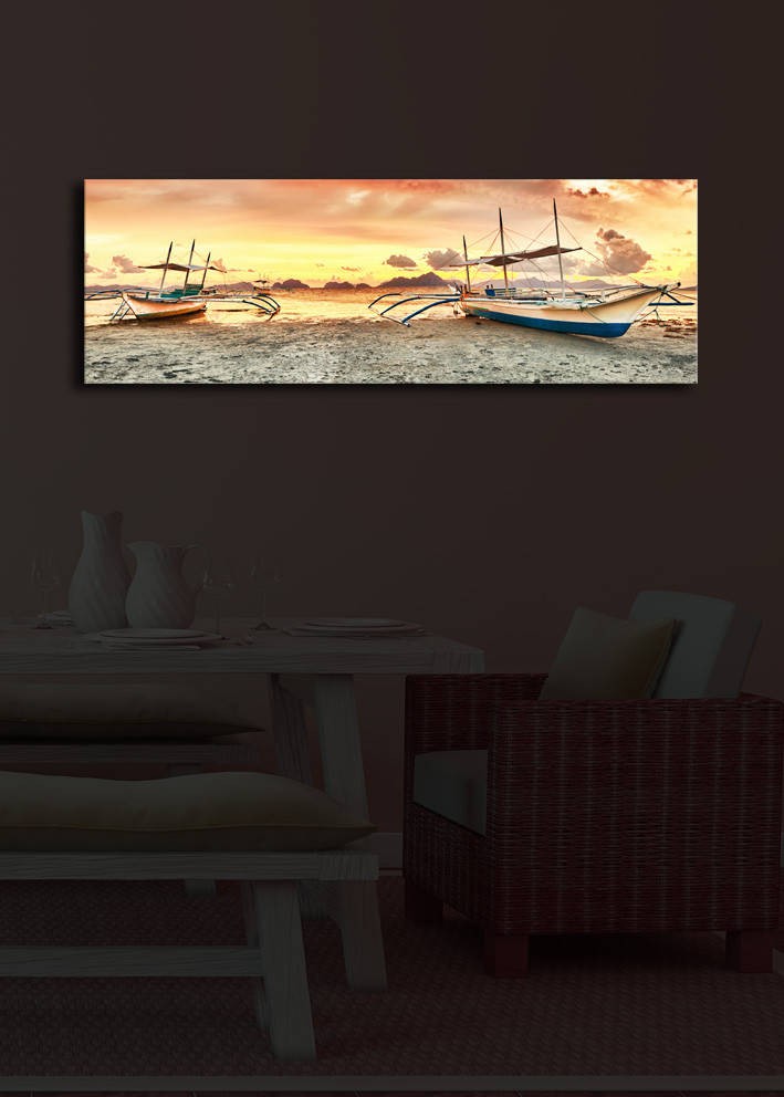 Zidna slika sa LED osvetljenjem 3090IACT-20, 30x90 cm
