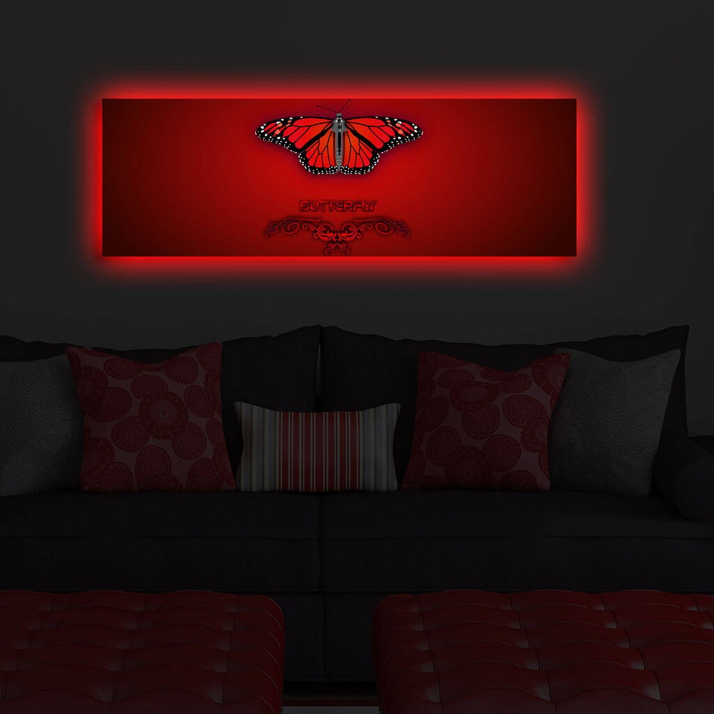 Zidna slika sa LED osvetljenjem 3090DACT-46, 30x90 cm