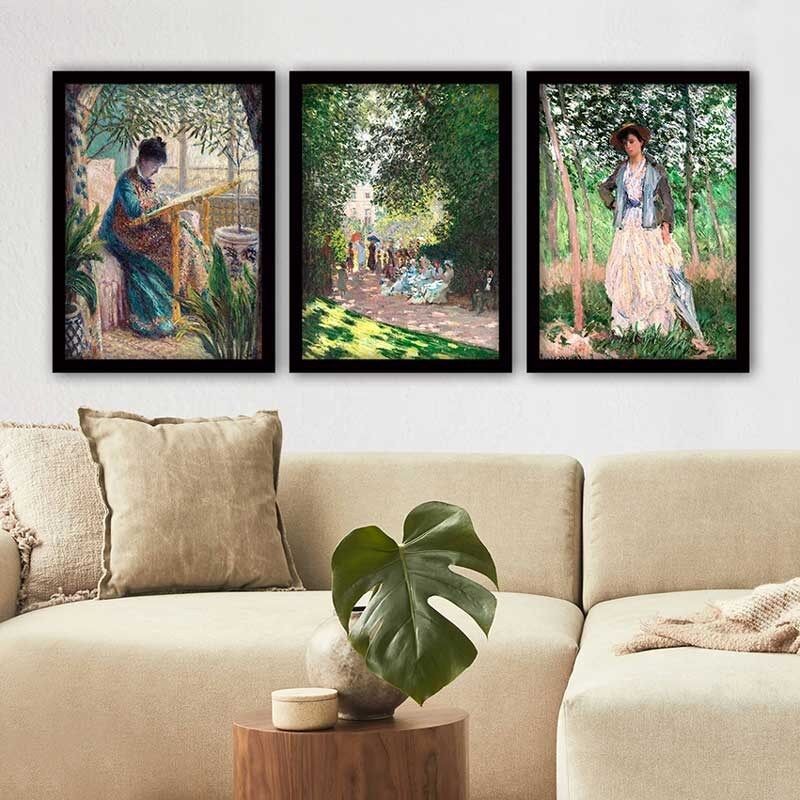 Wallity Set uramljenih slika 3SC_UN547270, 3 dijela