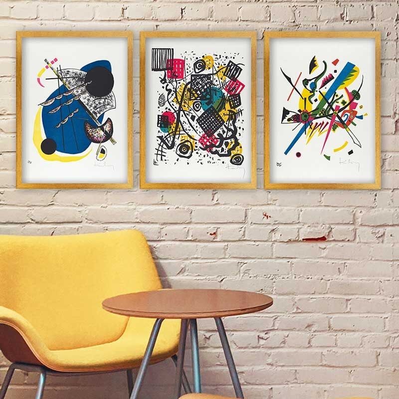 Wallity Set uramljenih slika 3AC_UN2968530, 3 dijela