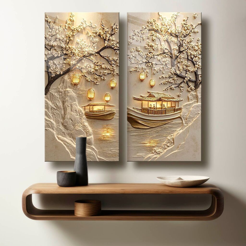 Set slika Wallity 2P3570Camtbl-004, 3 dijela