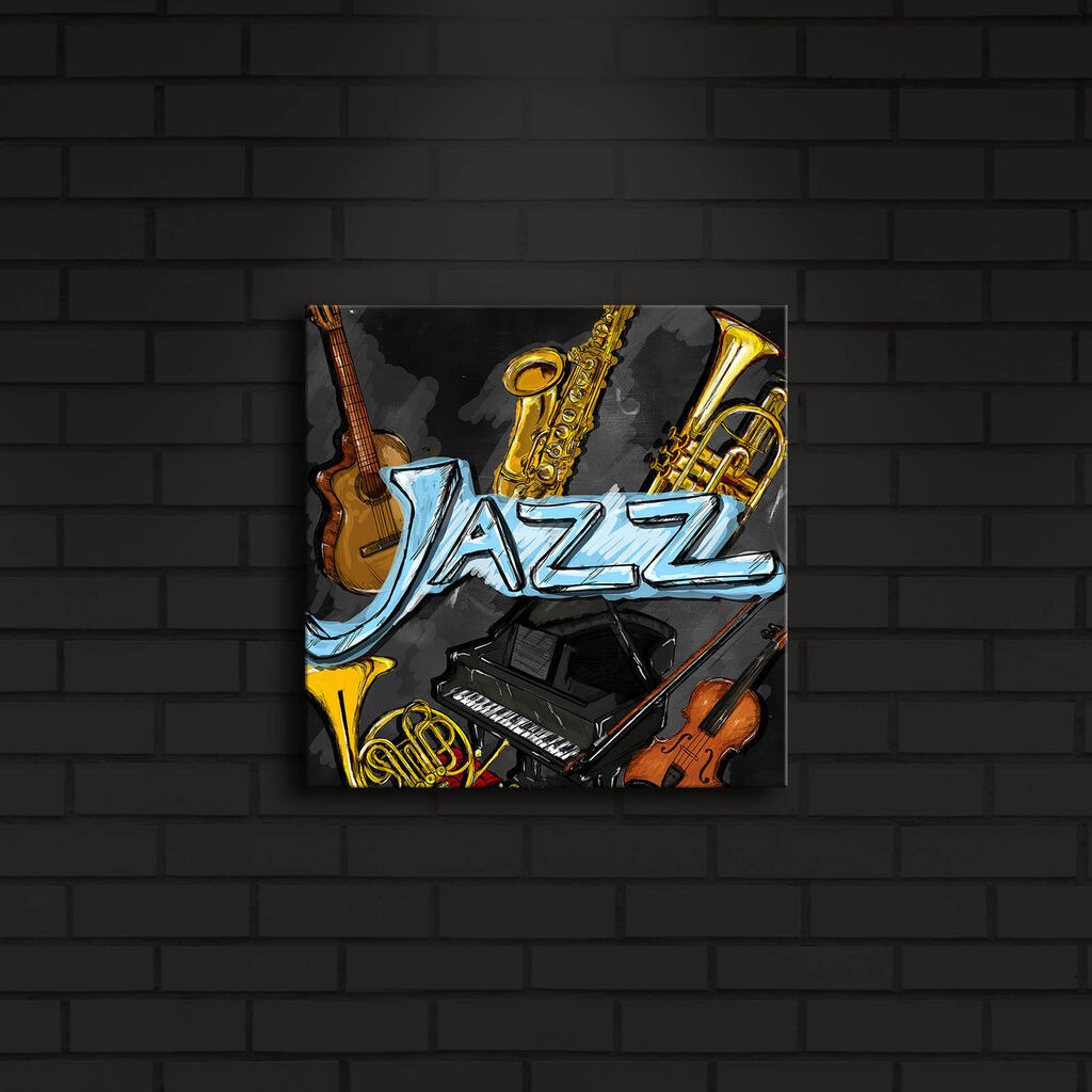 Zidna slika sa LED osvetljenjem 2828IACT-4, 28x28 cm