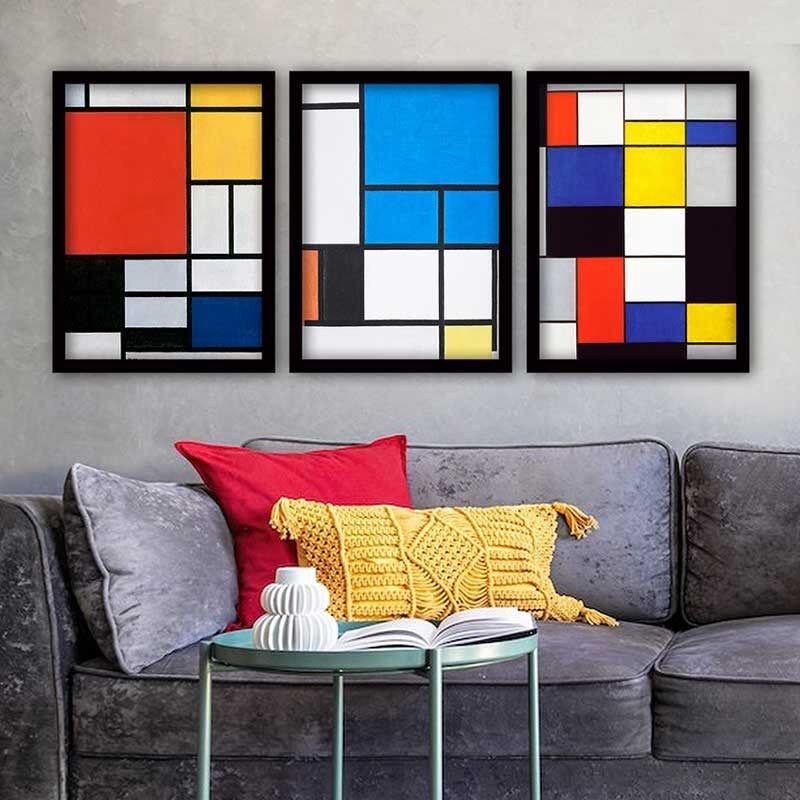 Wallity Set uramljenih slika 3SC_UN3219929, 3 dijela