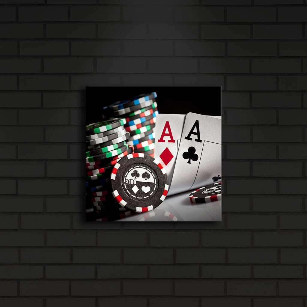 Zidna slika sa LED osvetljenjem 2828IACT-21, 28x28 cm