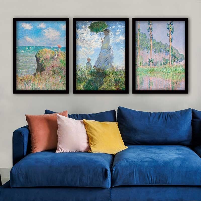 Wallity Set uramljenih slika 3SC_UN547252, 3 dijela