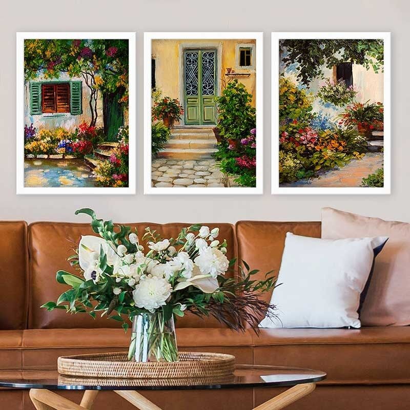 Wallity Set uramljenih slika 3BC_7547042, 3 dijela