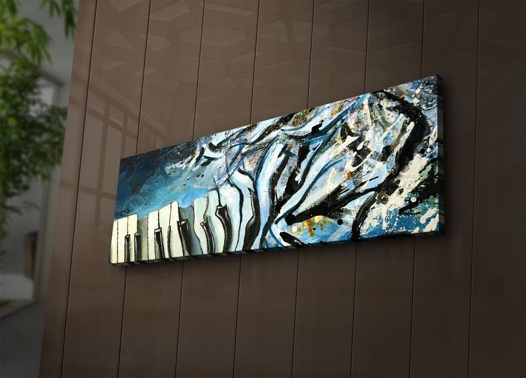 Zidna slika sa LED osvetljenjem 3090IACT-70, 30x90 cm