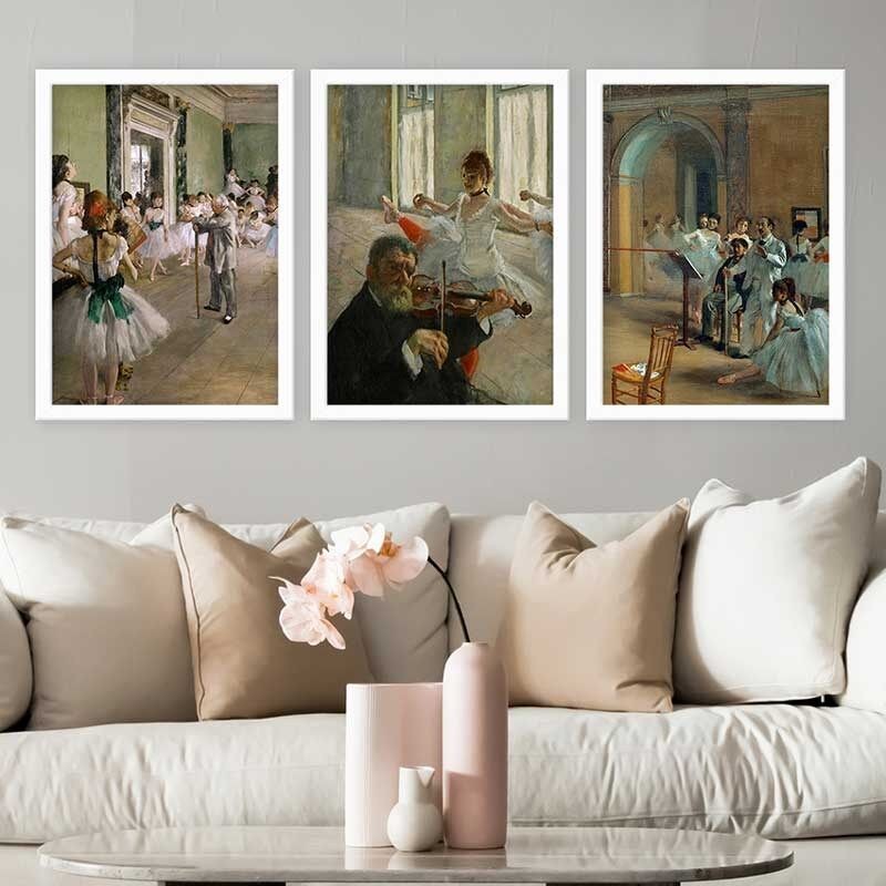 Wallity Set uramljenih slika 3BC_UN1914103, 3 dijela