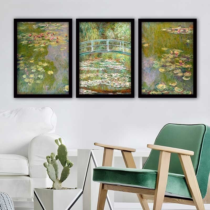 Wallity Set uramljenih slika 3SC_UN2680947, 3 dijela