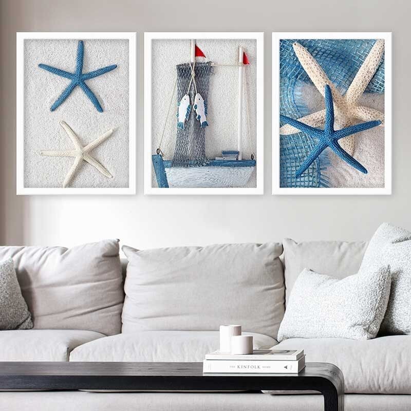 Wallity Set uramljenih slika 3BC_35445214, 3 dijela