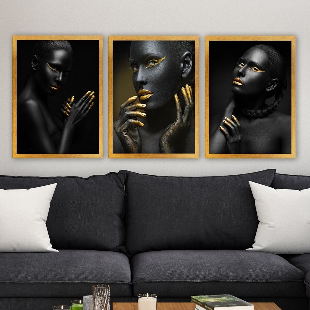 Wallity Set uramljenih slika 3AC178, 3 dijela