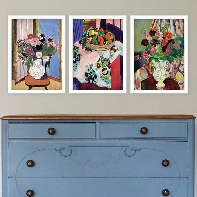 Wallity Set uramljenih slika 3BC_UN0332494, 3 dijela