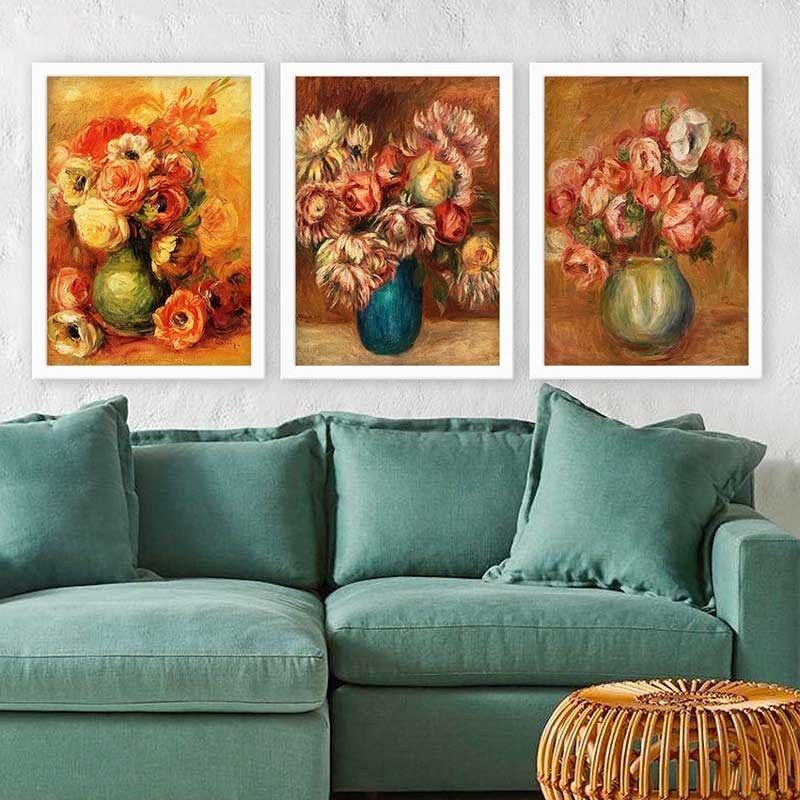 Wallity Set uramljenih slika 3BC_UN3965912, 3 dijela