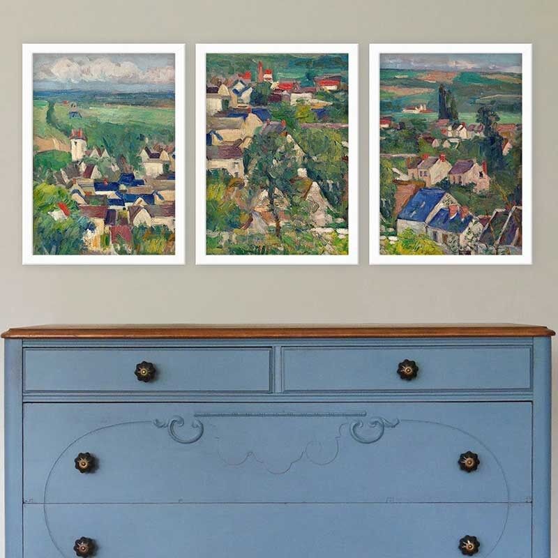 Wallity Set uramljenih slika 3BC_UN2035653, 3 dijela