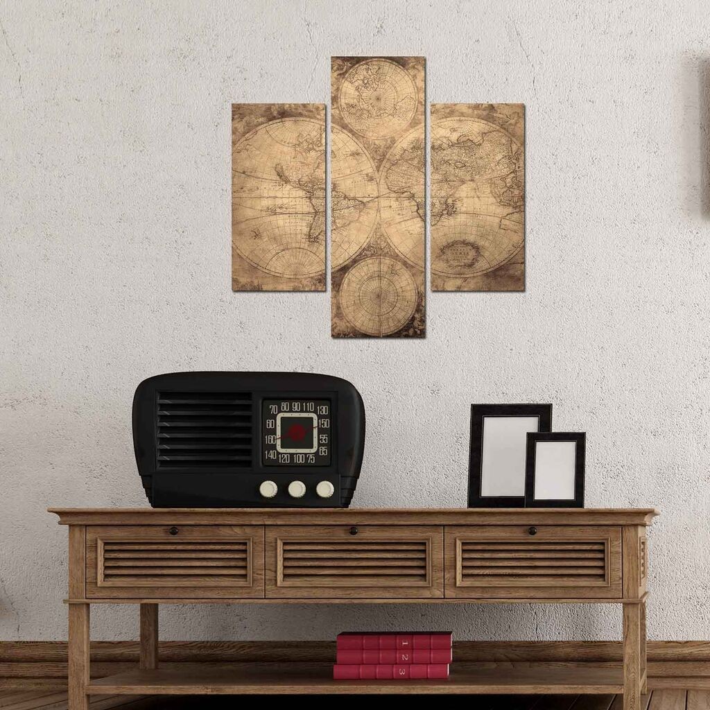 Wallity set slika 3MDF-008, 3 dijela