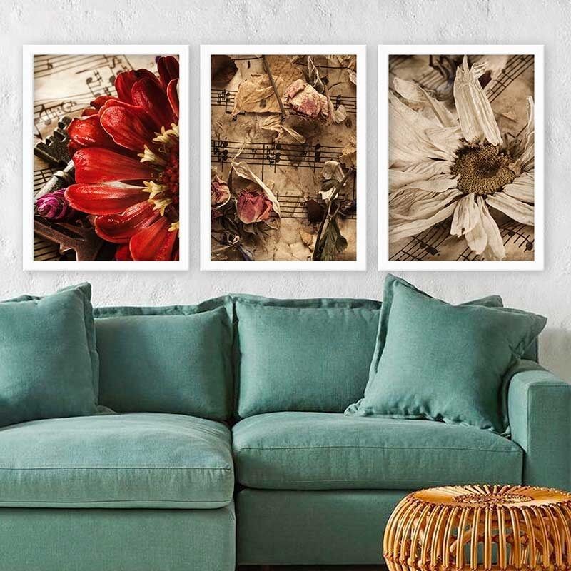 Wallity Set uramljenih slika 3BC_2292074, 3 dijela