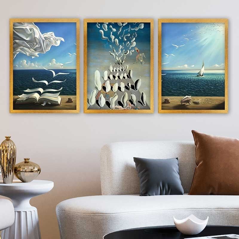 Wallity Set uramljenih slika 3AC_UN611484, 3 dijela