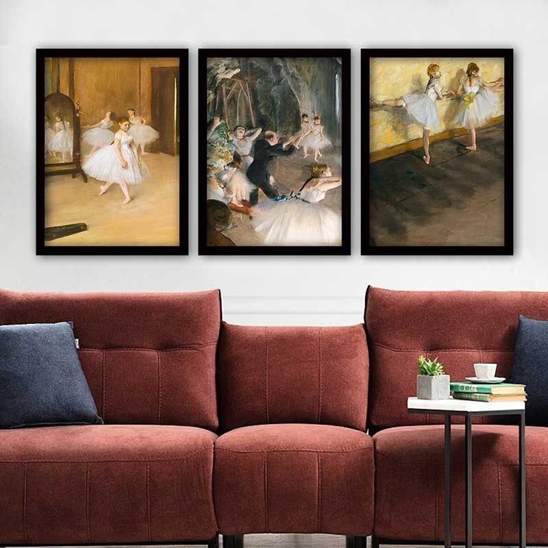 Wallity Set uramljenih slika 3SC_UN2684867, 3 dijela