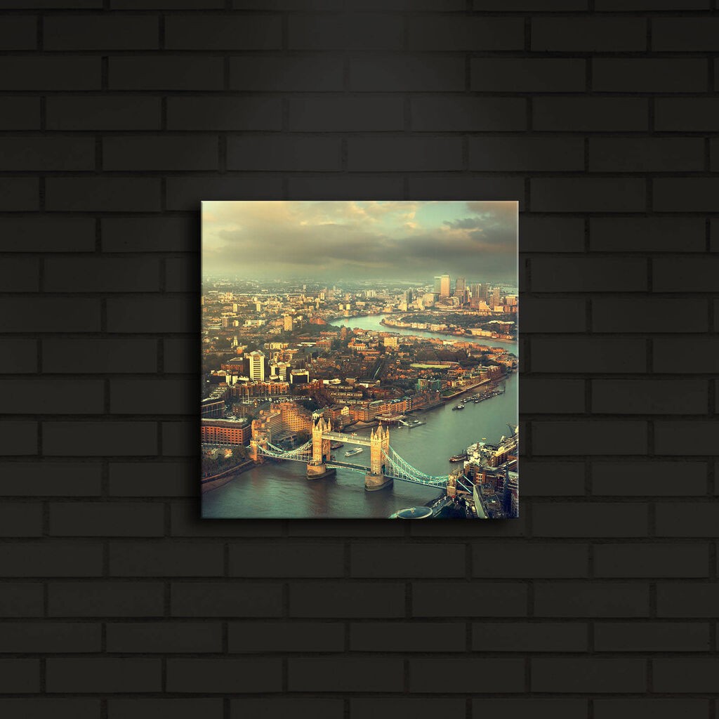 Zidna slika sa LED osvetljenjem 2828IACT-10, 28x28 cm