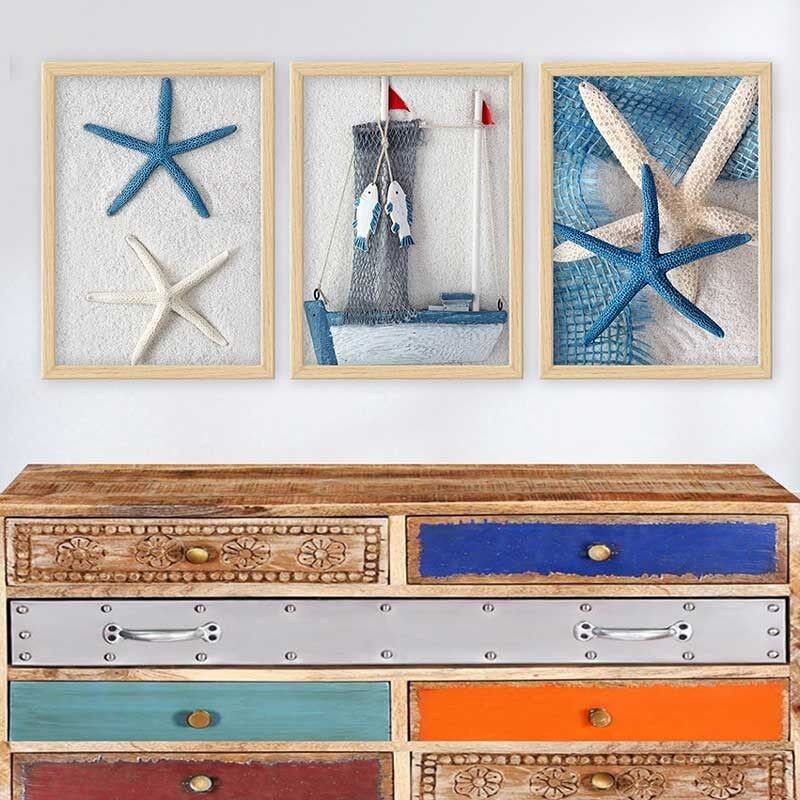 Wallity Set uramljenih slika 3NTC_35445214, 3 dijela