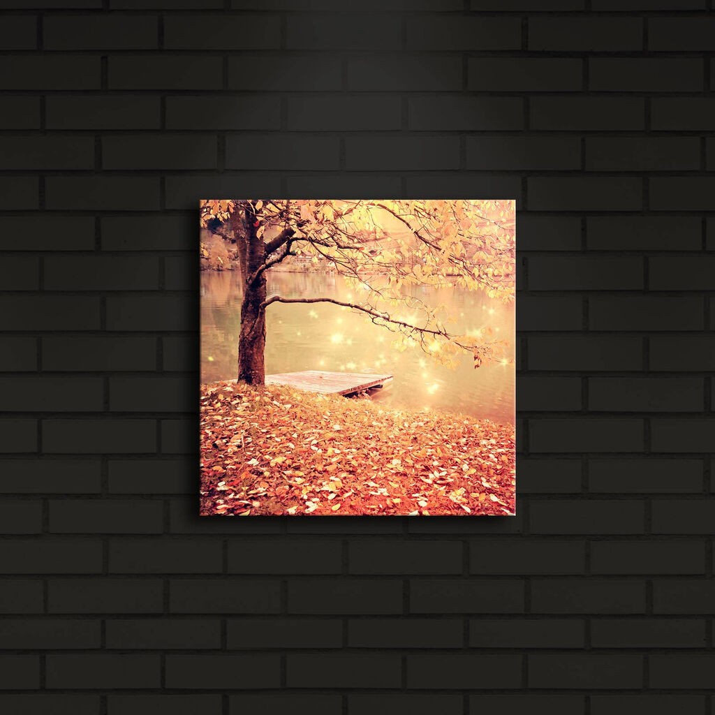 Zidna slika sa LED osvetljenjem 2828IACT-8, 28x28 cm