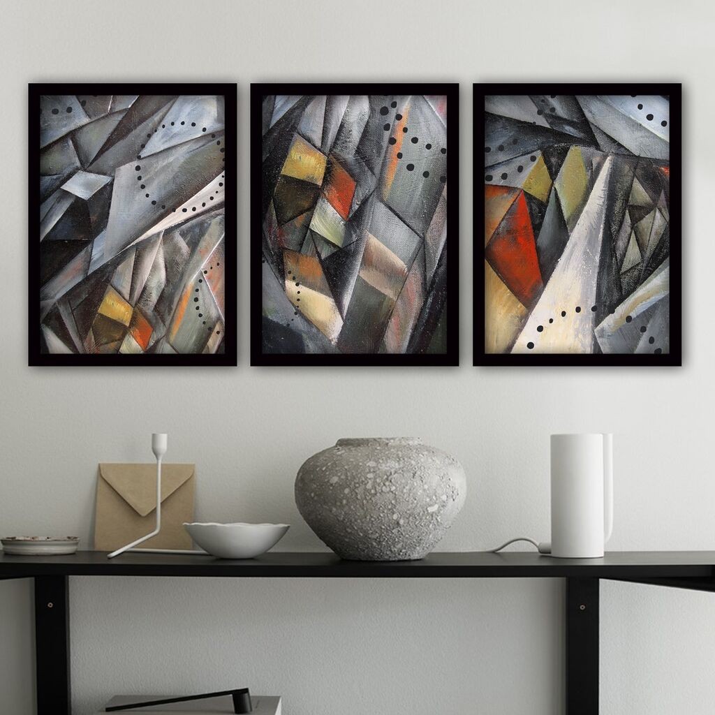 Wallity Set uramljenih slika 3SC138, 3 dijela