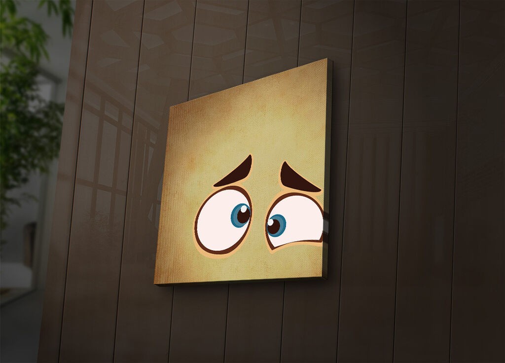 Zidna slika sa LED osvetljenjem 2828IACT-44, 28x28 cm