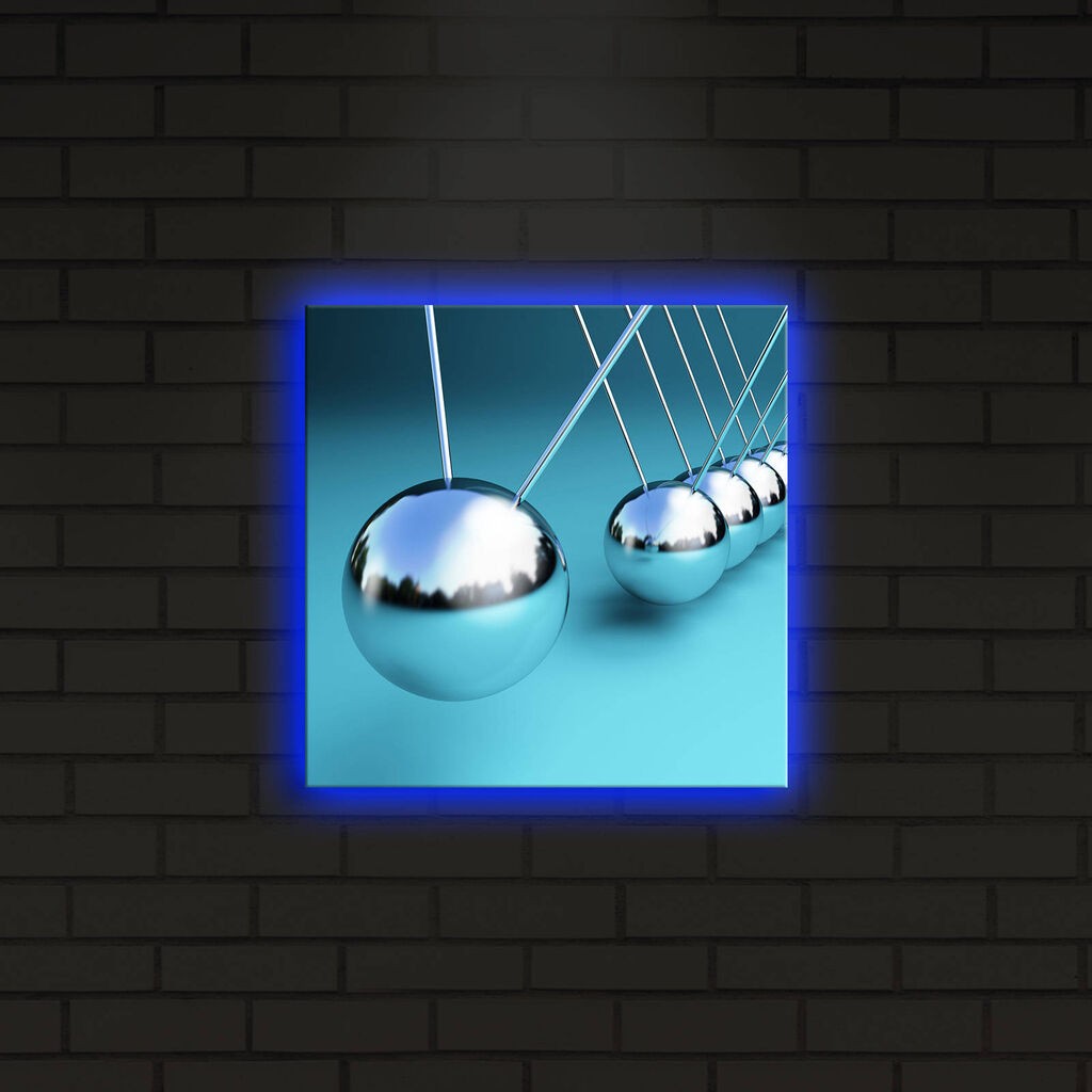 Zidna slika sa LED osvetljenjem 2828DACT-21, 28x28 cm