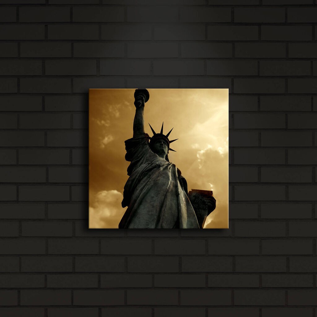 Zidna slika sa LED osvetljenjem 2828IACT-17, 28x28 cm