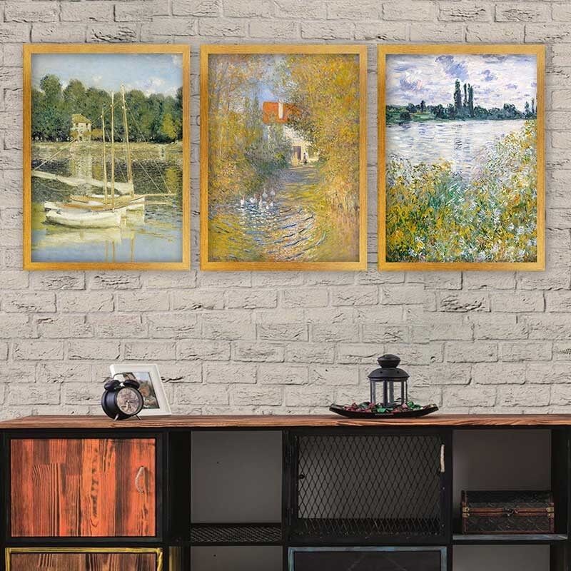 Wallity Set uramljenih slika 3AC_UN2680258, 3 dijela